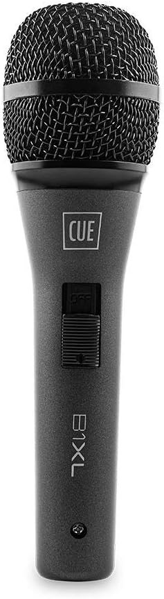 osl oliver systems limited Cue B1 XL, All Metal Body Dynamic Microphone with a Cardioid Pattern, Wind Protector and Travel Case