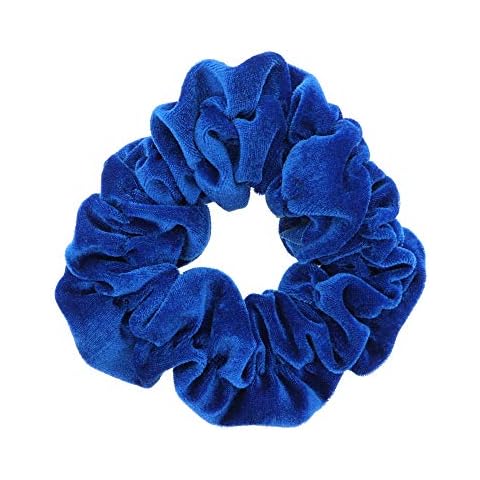 Jumbo Velvet Scrunchy - Royal Cover