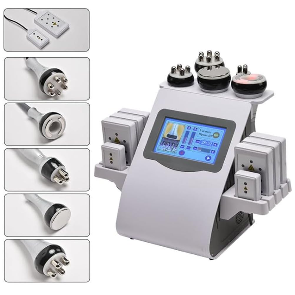BCBKD Lipocavitation Radiofrequence 6 en 1 À Radiofréquence 40 K - Appareil De Massage pour Le Visage Et Le Corps