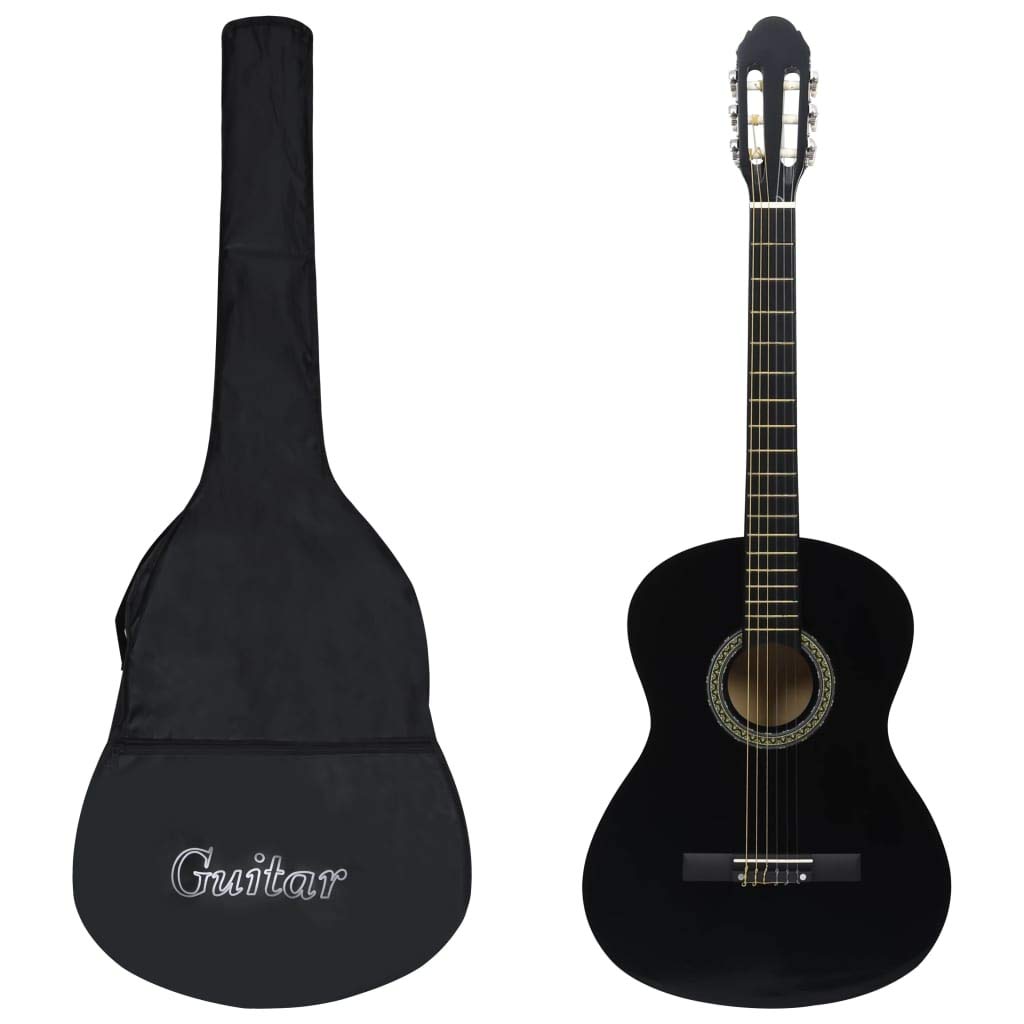 Chitarra Classica per Principianti con Custodia Nera 4/4 39",Arte e Svago,Hobby e Arti Creative,Strumenti Musicali,Strumenti a Corda,Chitarre-3055600