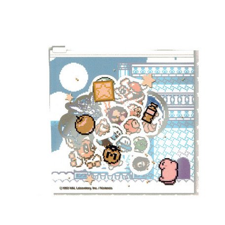 Amazon.co.jp: 星のカービィ 1.夢の泉の物語 敵キャラフレークシール