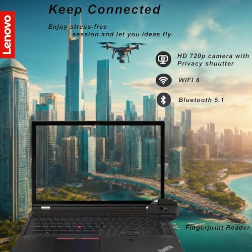 Image of Lenovo ThinkPad P15 G2 Professional Mobile Workstation Laptop | Intel Core i7-11800H | NVIDIA T1200 Dedicated Graphics | 15.6 inch FHD IPS | 128GB RAM | 6TB PCIe SSD | Windows 11 Pro | WOWPC USB
