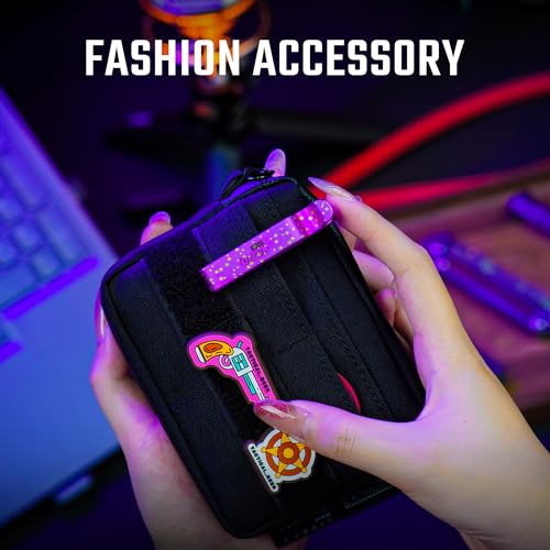 Image of KeyUnity KM00 Titanium Belt Loop Keychain Clip Double Side Quick Release Key Holder with Detachable Key Ring