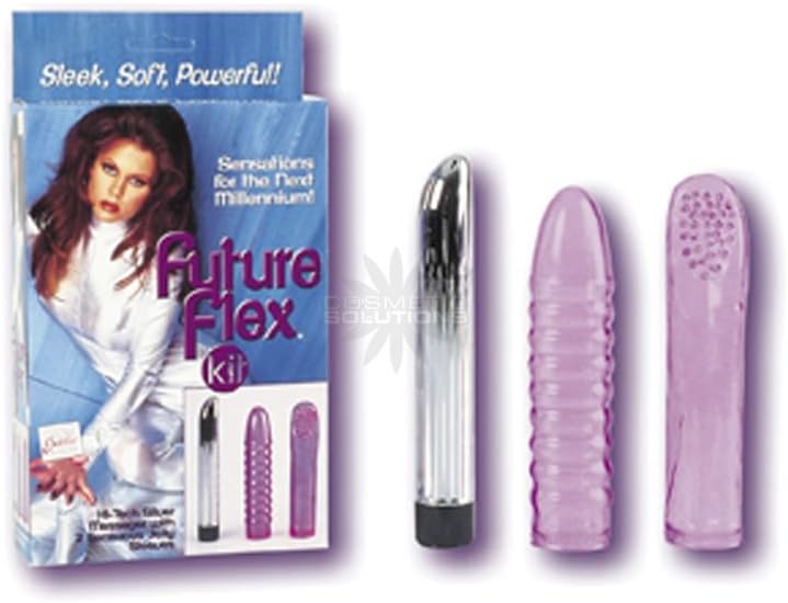 California Exotics Future Flex Vibrator and Sleeves Kit
