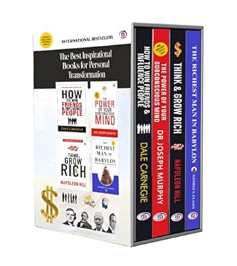 The Best Inspirational Books for Personal Transformation (Set of 4 Books)