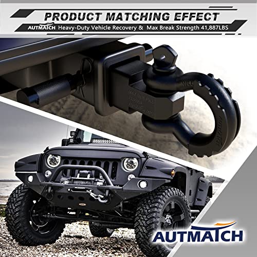 image for AUTMATCH D Ring Shackle 3/4