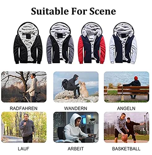 Les Beatles Hommes Sweats à Capuche Polaire épaissir Pull Streetwear Sport Sweats à Capuche et Sweats Sports de Plein air randonnée Hiver - Les Beatles, Paul McCartney, John Lennon, RIngo Starr, George Harrison Les Beatles Hommes Sweats à Capuche Polaire épaissir Pull Streetwear Sport Sweats à Capuche et Sweats Sports de Plein air randonnée Hiver – Image 7