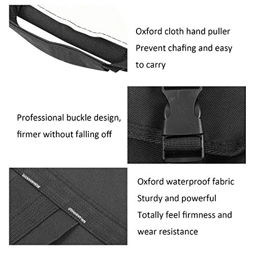 Xnferty Art Portfolio Carry Bag Light Weight Art Portfolio Bag Artist Backpack Adjust Shoulder Bag Art Drawing Bag Waterproof Backpack Sketch Board Storage Traveling MultiFunction Tote Bag(Black) - Thumbnail 6