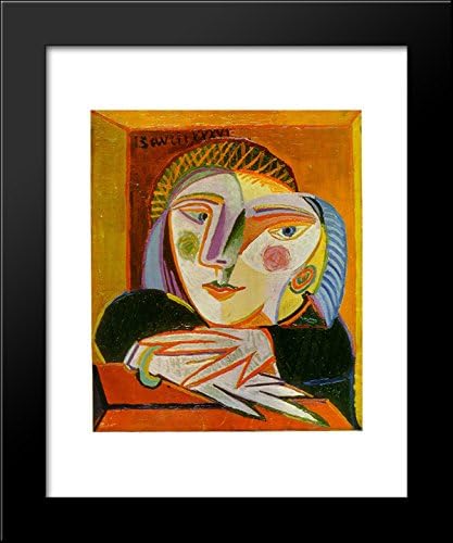 Woman by The Window 20x24 Framed Art Print by Picasso, Pablo