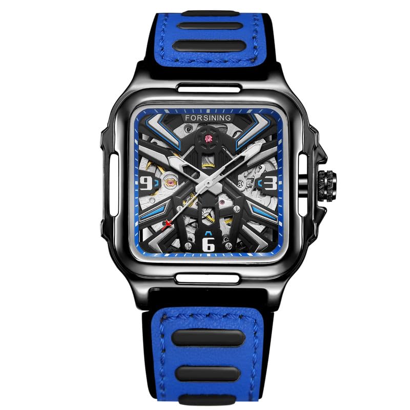 FORSINING Automatic Mechanical Skeleton Silicon Band Mens Watch - FSG8288 (B0D34KPYR5) Amazon Price History, Amazon Price Tracker