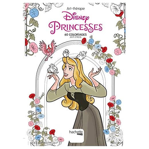 Disney Princesses: 60 coloriages anti-stress