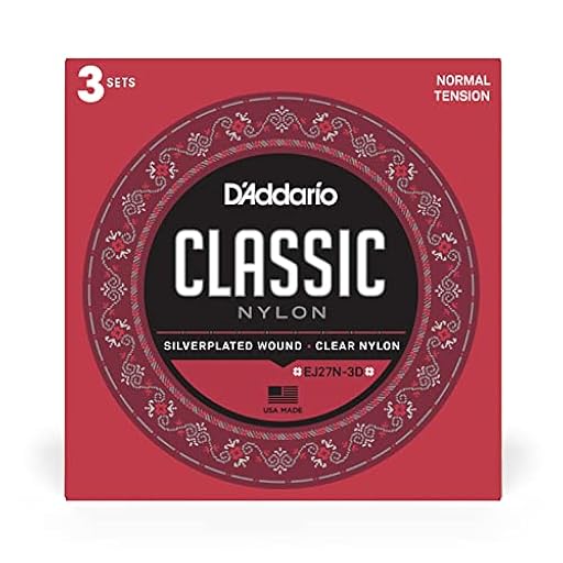 D´Addario EJ27N-3D Normal Tension Student Nylon Classical Guitar Strings | Ya disponible en tu tienda friki favorita! En mundofriki.es!