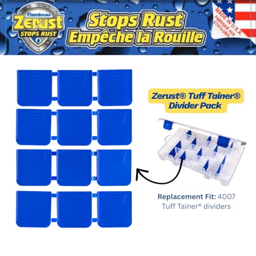 Divisores de Repuesto Flambeau Outdoors Zerust para 4007 Tuff Tainer, Paquete de 12 miniatura 3