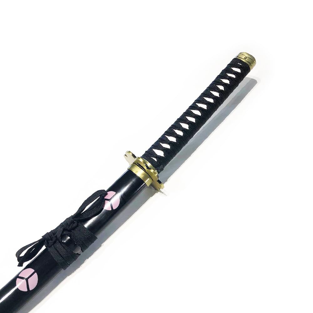 Katana Giapponese Shusui Roronoa Zoro Cosplay Spada Samurai in Legno Anime