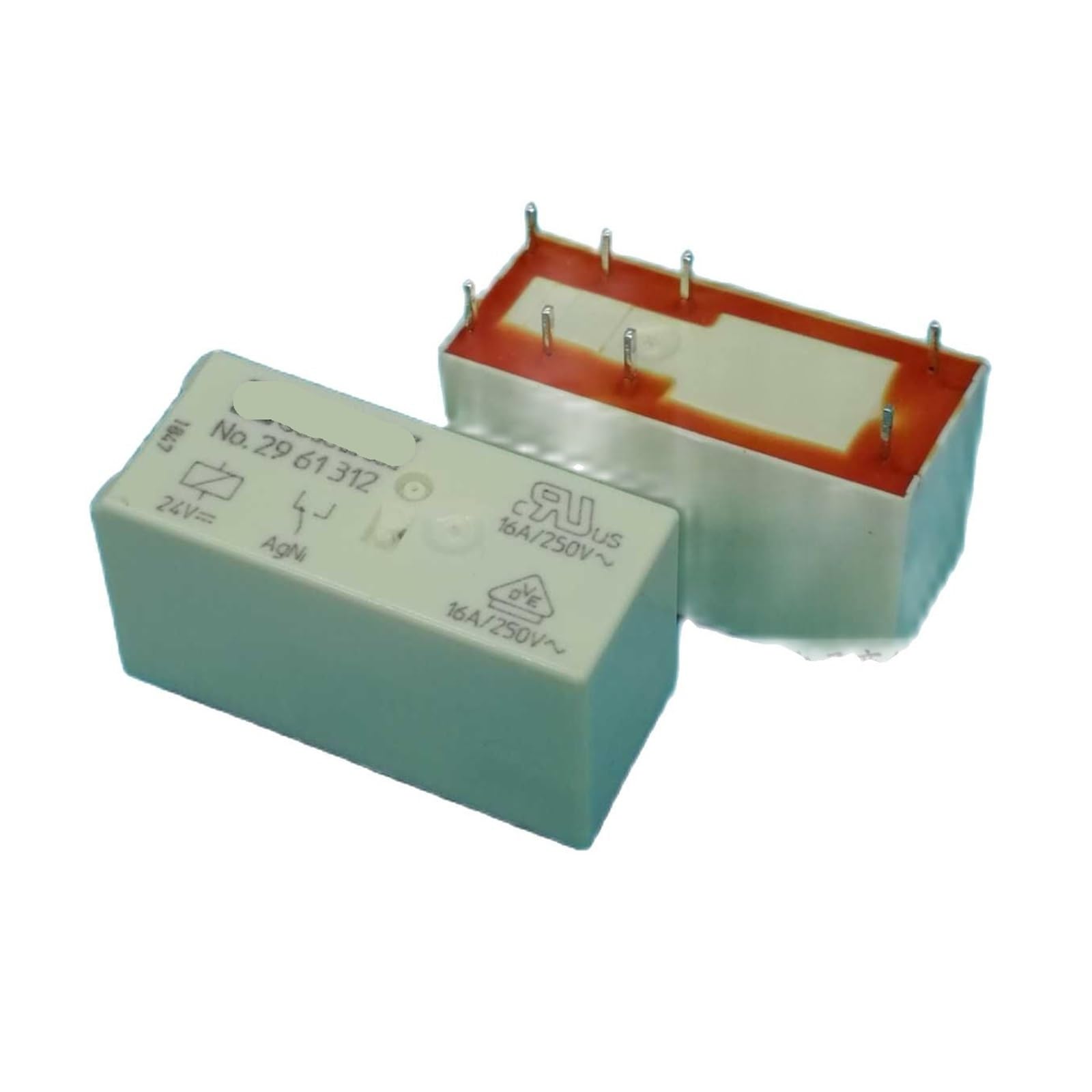 Relé electromecánico miniatura REL-MR- 24DC/21HC de 24VDC para montaje en carril DIN