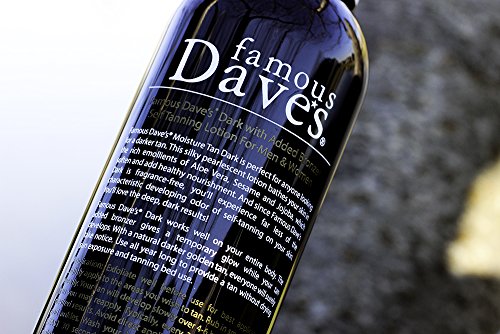 Dave's Self Tanner Organic & Natural Medium/Dark Sunless Tanning Lotion. All Skin Types #TOP1