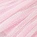 Toddler Girls Rainbow Flower Tulle Skirt Outfits Tutu Girls Clothes Fashion Tutu Dress Layered Tulle Skirts (Pink, 18-24 Months)