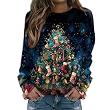 5. Adapté à Toute la Saison Hivernale:Conçu pour Noël mais portable tout l’hiver, ce pull de noël grande taille ou pull moche de noël femme assure style et fonctionnalité. Le choix parfait pour une tenue noel femme amusante ou un ugly christmas sweater party.