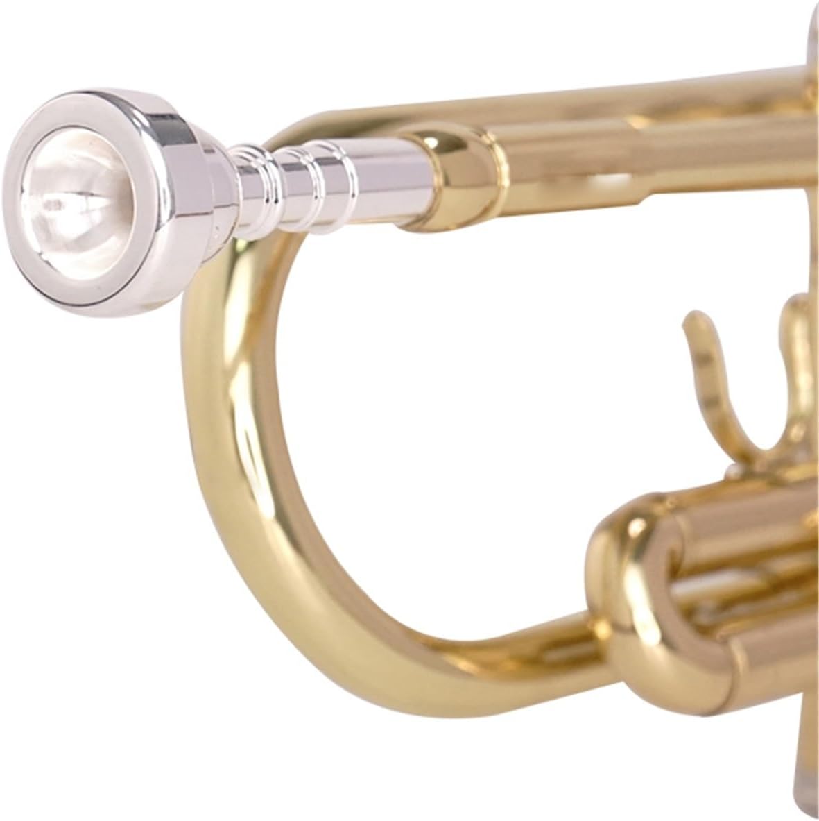 BQKOZFIN トランペット 初心者入門セット Bb調 管楽器 真鍮製 美品