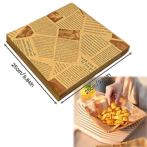 200 Fogli Carta da Imballaggio per Panini, Carta