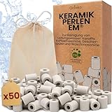 Photo Gallery orinko - 50 perle in ceramica em® - migliorano la qualità dell acqua - riducono il calcare - adatto per lavatrice e per 2 decanter, bottiglie, zucche, zucche, caffettiera, bollitori Photo Gallery orinko - 50 perle in ceramica em® - migliorano la qualità dell acqua - riducono il calcare - adatto per lavatrice e per 2 decanter, bottiglie, zucche, zucche, caffettiera, bollitori