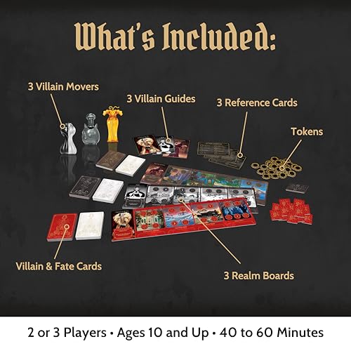 Ravensburger Disney Villainous: Perfectly Wretched Strategy Board Game for Age 10 & Up - Stand-Alone & Expansion to The 2019 Toty Game of The Year Award Winner