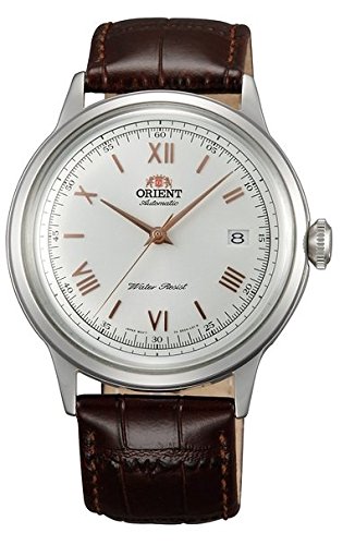 Montre automatique Bambino SAC00008W0 horlogerie classique homme bracelet cuir marron