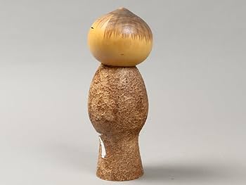 Amazon.co.jp: NkII 創作こけし 渡辺正雄 無心 置物 : おもちゃ