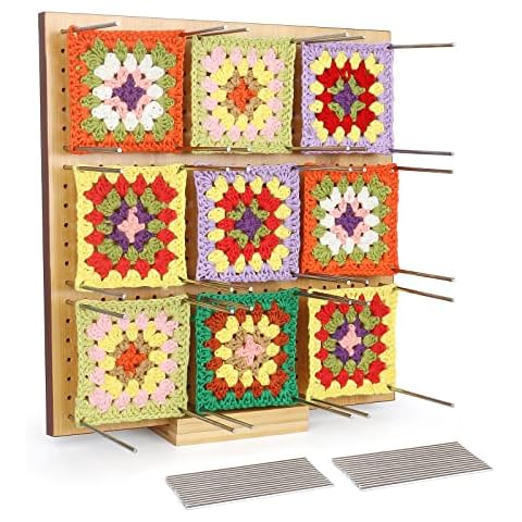 Coopay Large Crochet Blocking Board with Pins Cover