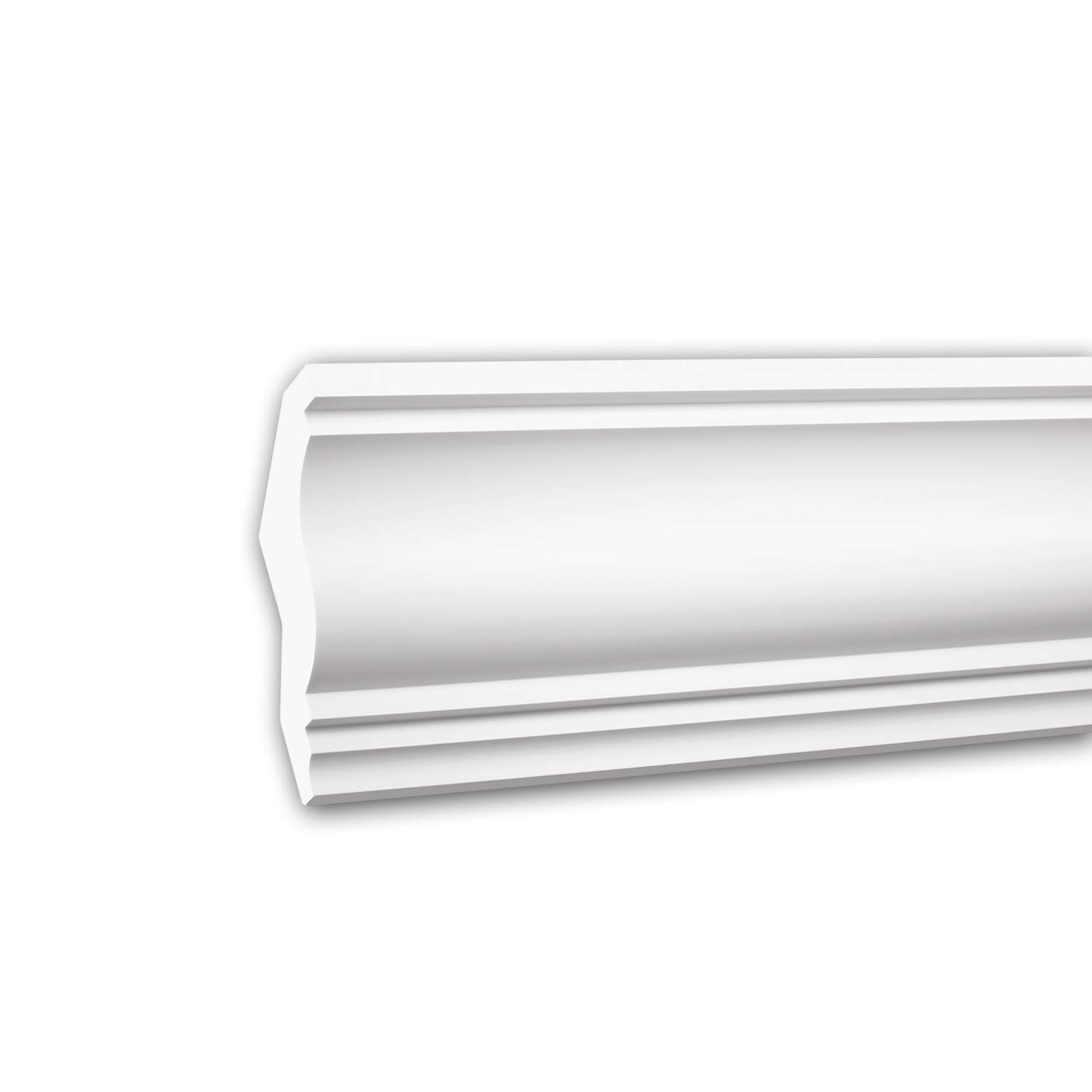 Profhome Cornisa flexible 150273F poliuretano de alta gama para acabados de lujo