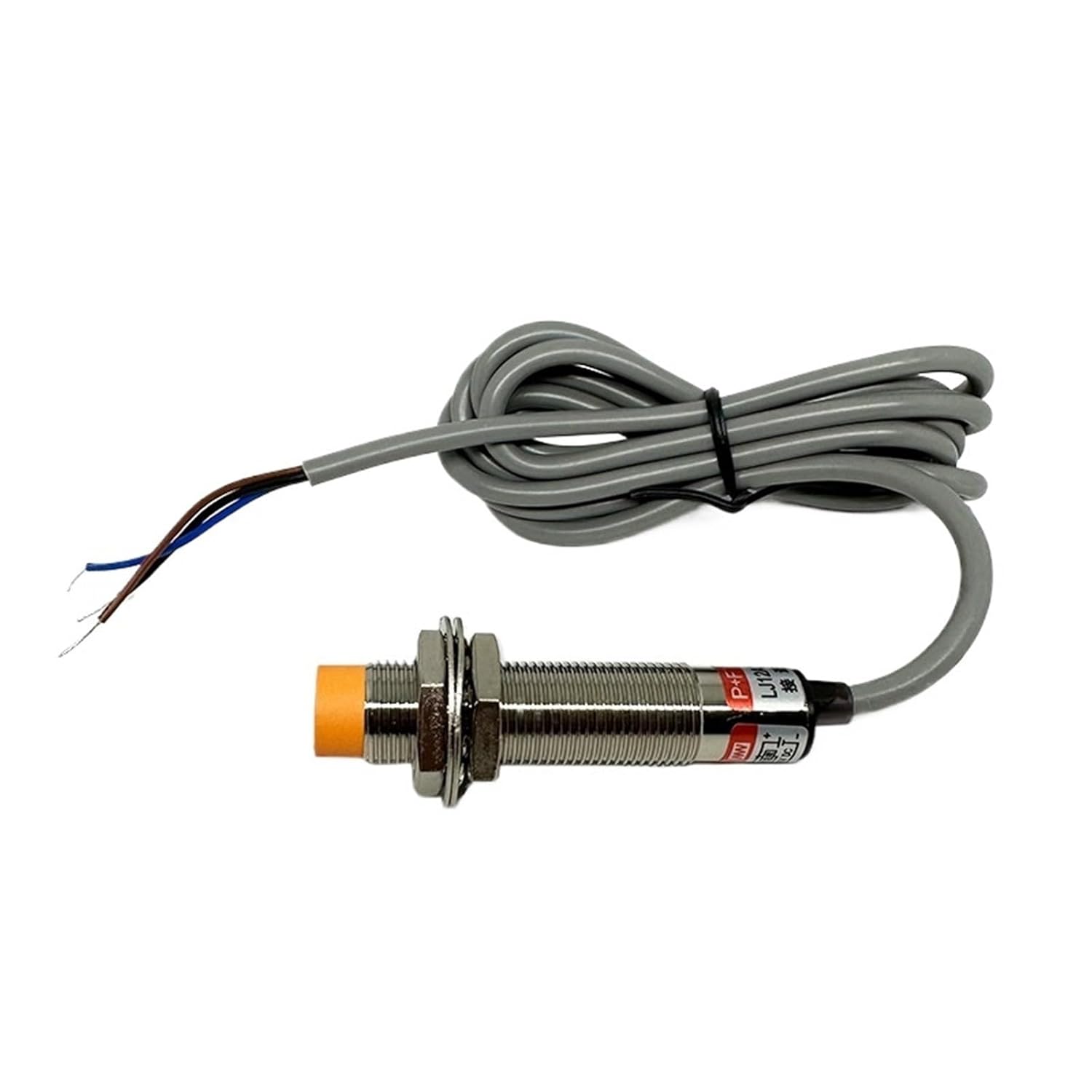 1PC 6-36V AC12mm Mounting Hole NO 4mm Detection Distance Sensor Inductive Proximity Switch with 1.2Meter Wire
