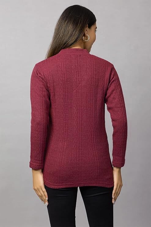 Image of HIFZAA Sweater Cardigan for Women Winter Sweaters for Ladies Plus Size M to 6XL