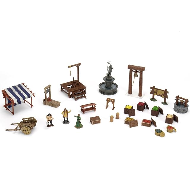Foto 4 de 7 de Wiz Kids LLC, Warlock Tiles: Accessory - Marketplace, Accessory, Ages 14+