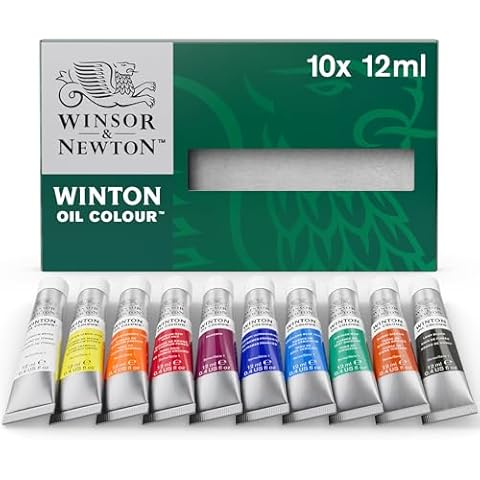 Winsor & Newton Winton Oil Color Paint Set Cover