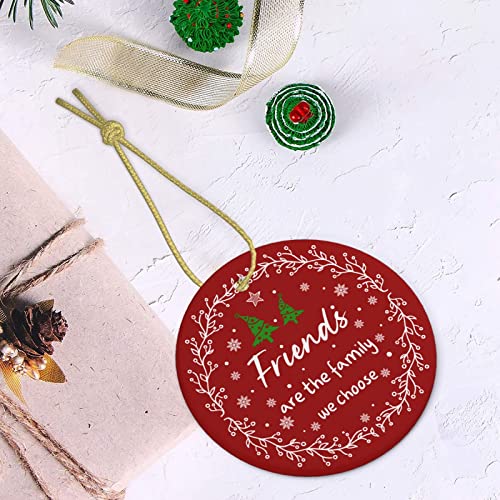 Friend Christmas Ornaments 3" Xmas Tree Friendship Ornaments Decorations Gifts For Women Men Friends #TOP4