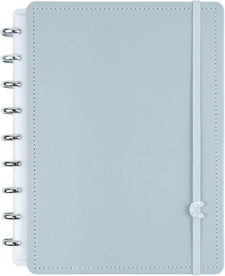 Caderno Inteligente, Médio, 255 X 190 mm, Glacial, 80 folhas, Caderno Inteligente