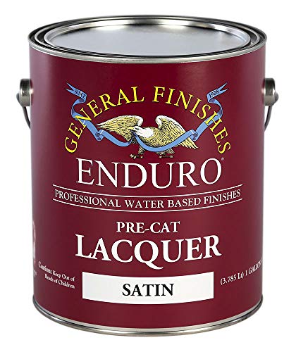Flash Deals - 80% OFF General Finishes Enduro Pre-Cat Lacquer, 1 Gallon, Satin