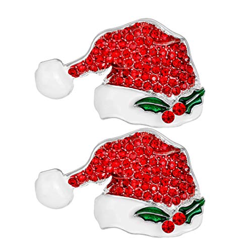 Brooche sapin strass et émail à porter au quotidien pour un look d'hiver scintillant