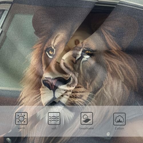 Funny Lion Print Cute Little Girl Panties Girls Underwear Toddler Cotton Pattern Briefs Underpants 2t3