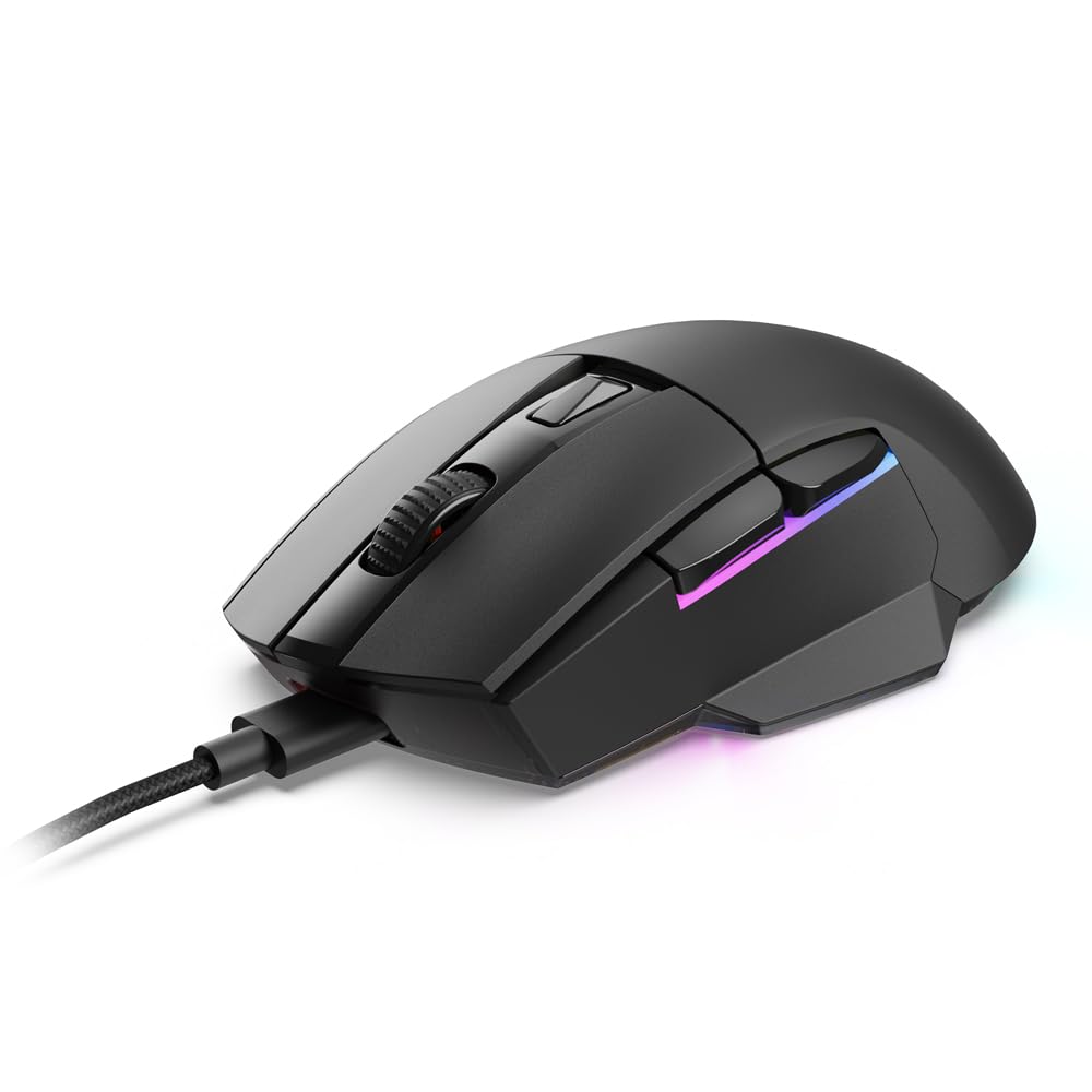 Sharkoon Skiller SGM50W Black Wireless Optical Gaming Maus RGB PBT Button