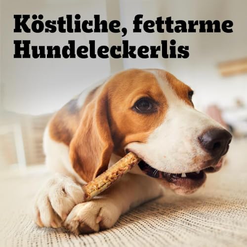 PEDIGREE RANCHOS Hundesnacks Huhn Kaustangen für Hunde, 8x60g - Leckere Kausticks