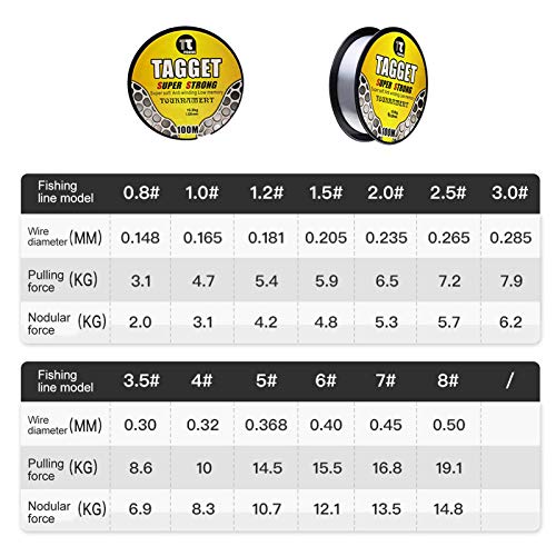 Linha de pesca, 100 m de nylon super forte para pesca marítima ao ar livre, ferramenta de pesca aces