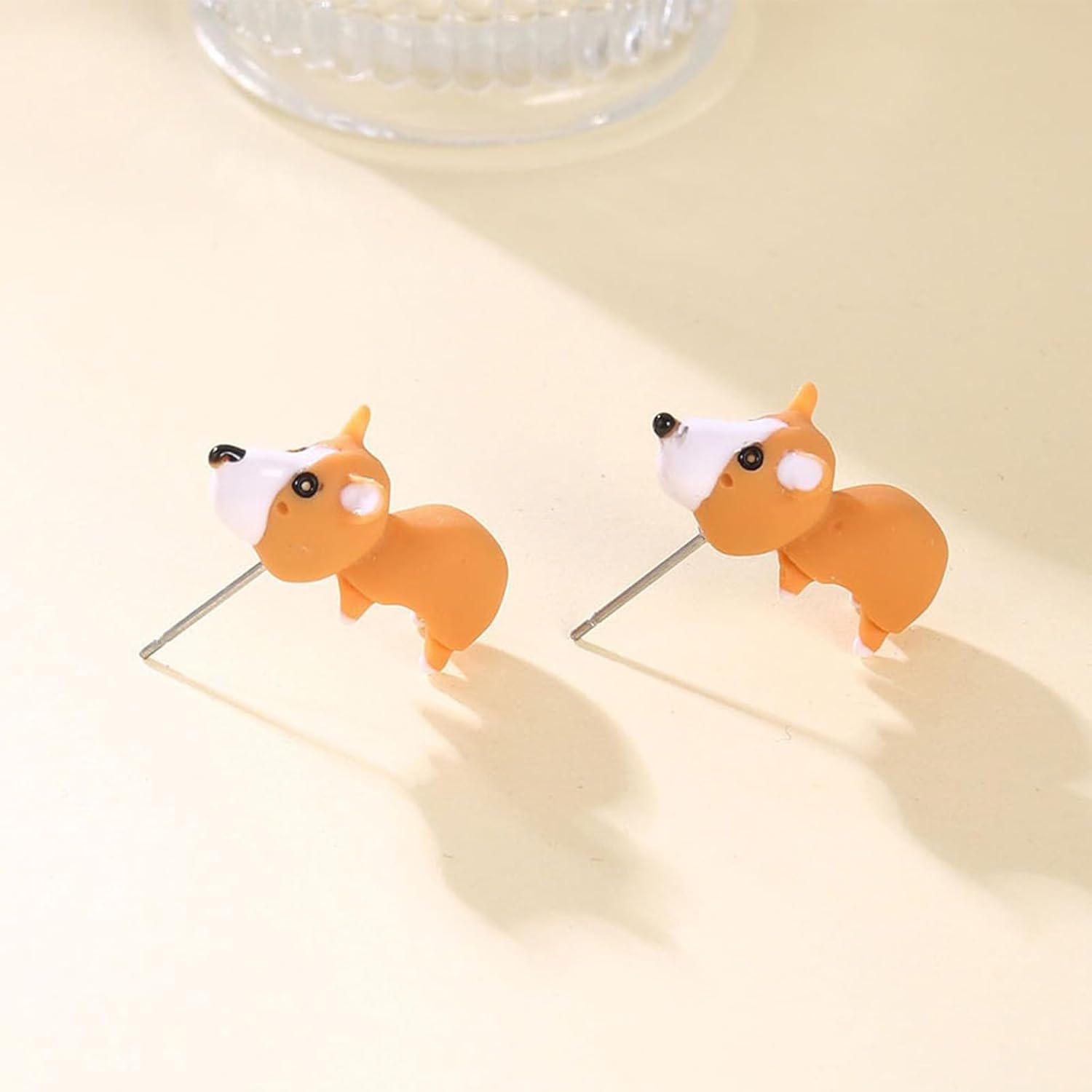 Cute Animal Bite Earrings for Women 3D Clay Animal Dinosaur Earrings Funny Animal Cartoon Biting Ears Stud Earrings Jewelry Gifts Cute Funny Stuff - Image 9