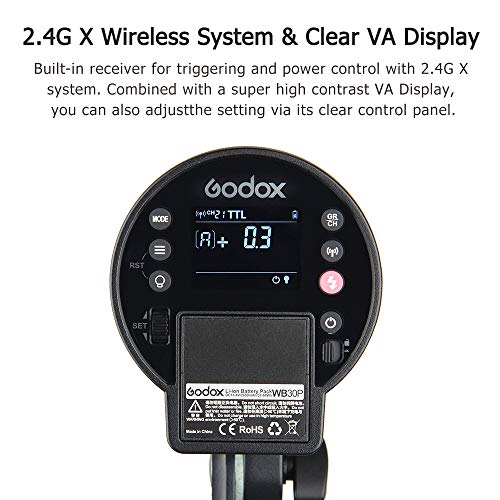 Ficha técnica Godox AD300Pro Luz estroboscópica portátil para Exteriores 2.4G Inalámbrica 300Ws 5600K TTL 1 8000s Sincronización rápida 0.01 1.5s Tiempo de mpus S2 Flash portátil Soporte Tipo S - Fernando Cortés Ficha técnica Godox AD300Pro Luz estroboscópica portátil para Exteriores 2.4G Inalámbrica 300Ws 5600K TTL 1 8000s Sincronización rápida 0.01 1.5s Tiempo de mpus S2 Flash portátil Soporte Tipo S - Fernando Cortés