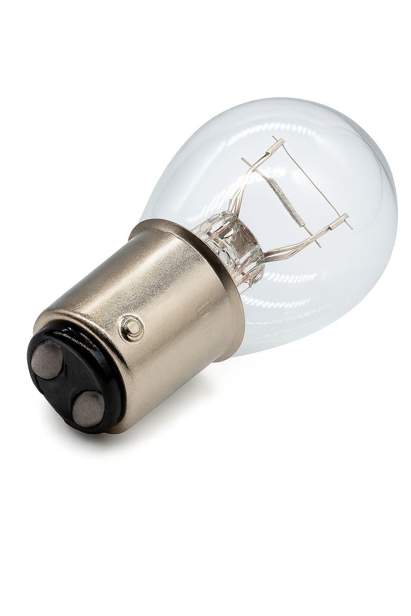 Netagon Confezione Da 10 Lampadine Auto 382, 12V 21W BA15S - Per Stop, Frecce E Luci Posteriori - Trasparenti - 6