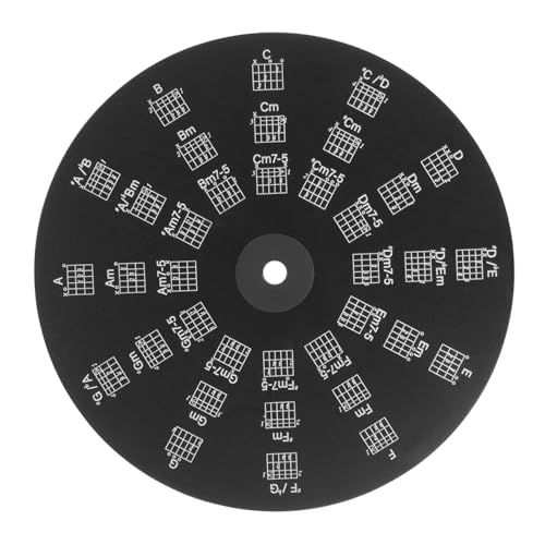Roue d'accords rotative en métal léger pour maîtriser la théorie musicale