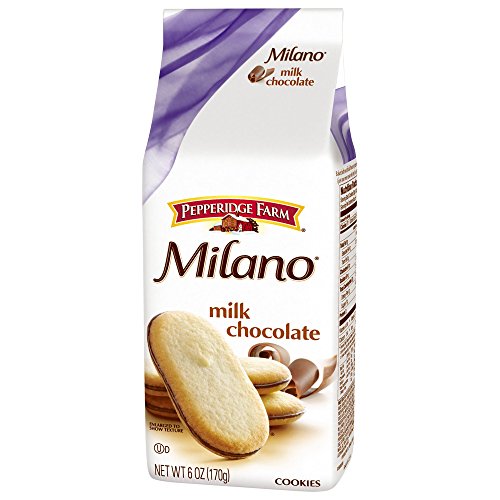 Pepperidge Farm Milano Milk Chocolate Cookies 6 oz. (Pack of 2)