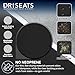 Dri Seats Waterproof Car Seat Cover – Premium Sweat Towel with Slip Resistant Backing for Front Seats in Cars, Trucks, SUVs – Universal Seat Liner, Easy Install, Machine Washable, Breathable – Black