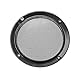 sourcing map 2Stk. Lautsprecher Gitter Abdeckung 6.5 Zoll 184mm Masche Dekorativ Kreis Subwoofer Schutz Schwarz