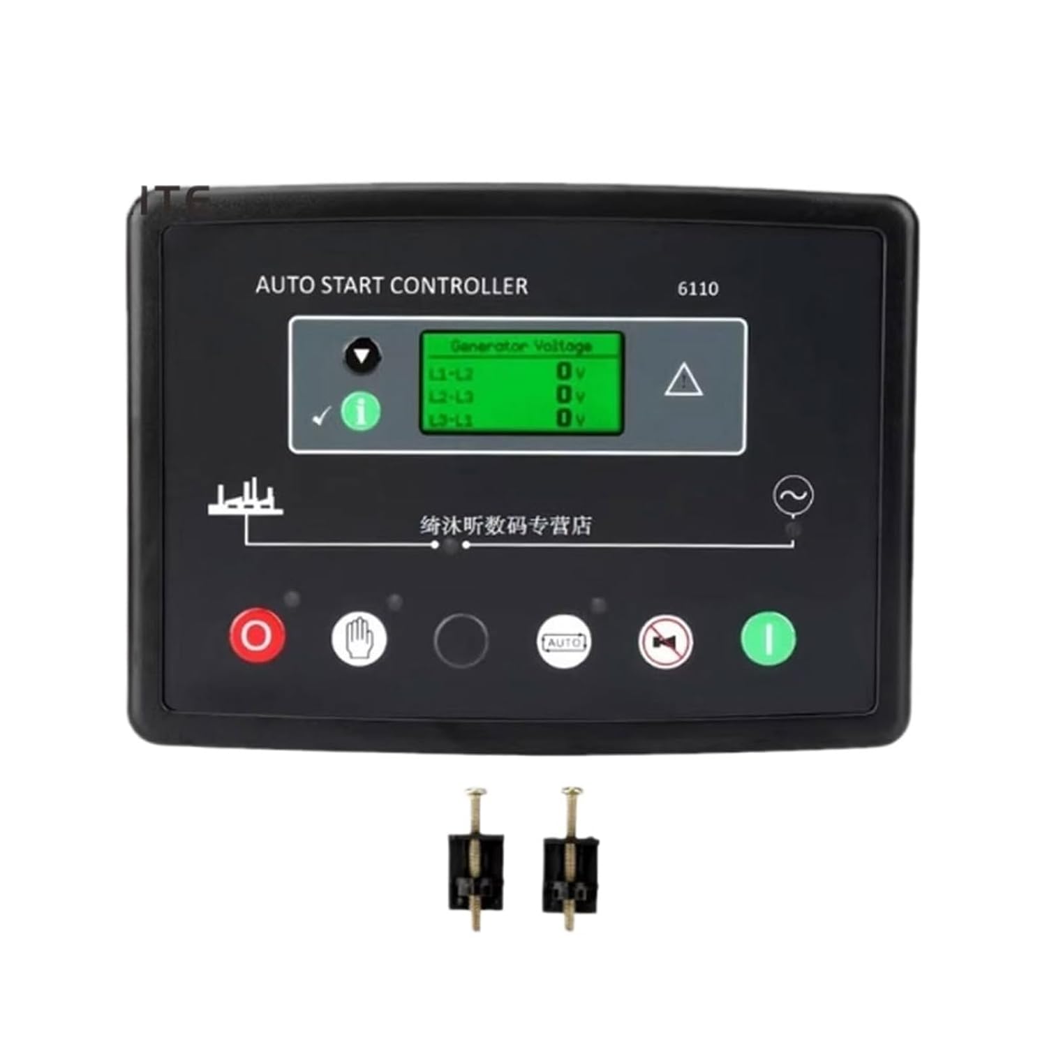 1pcs DSE6110 Generator Automatic Controller DSE6120 LCD Monitor(DSE6120 Original)